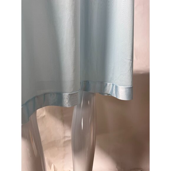 Vanity Fair Vintage Light Blue Nightgown M Made In USA - Picture 12 of 16